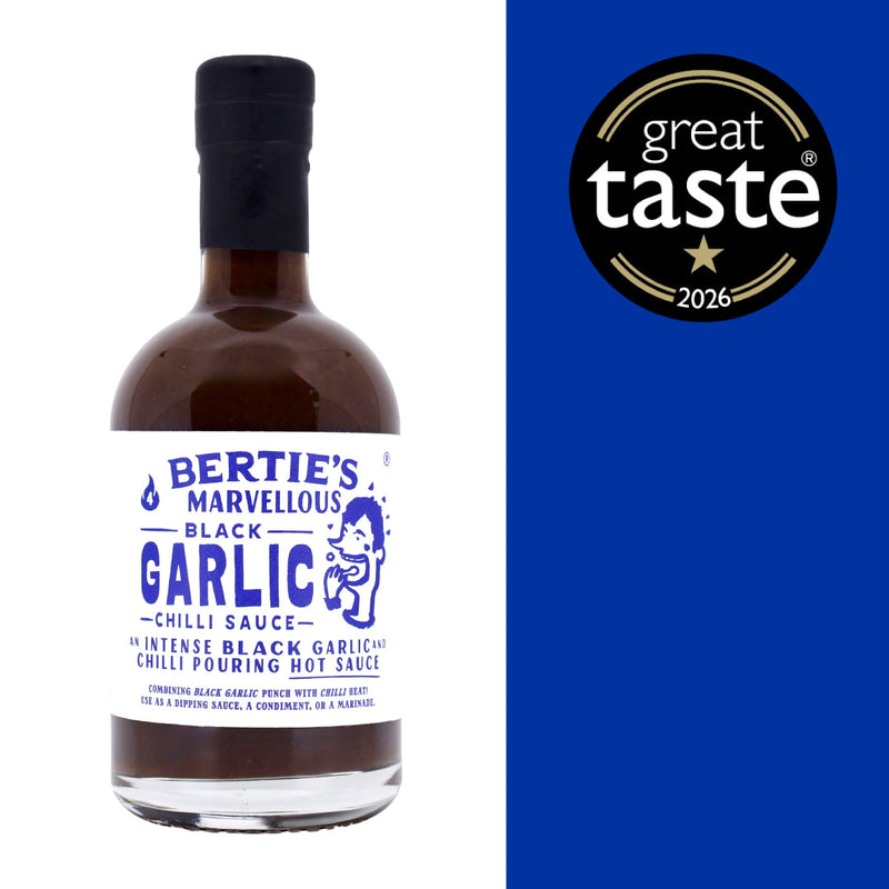 Bertie's Marvellous Black Garlic Chilli Sauce Wins at the 2026 Great Taste Awards