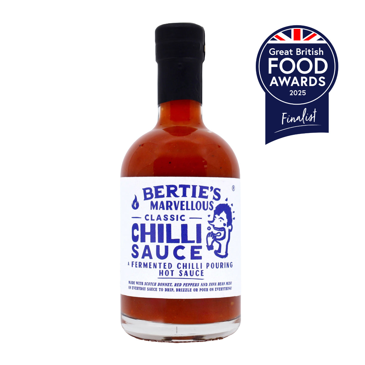 Bertie's Marvellous Classic Fermented Chilli Sauce
