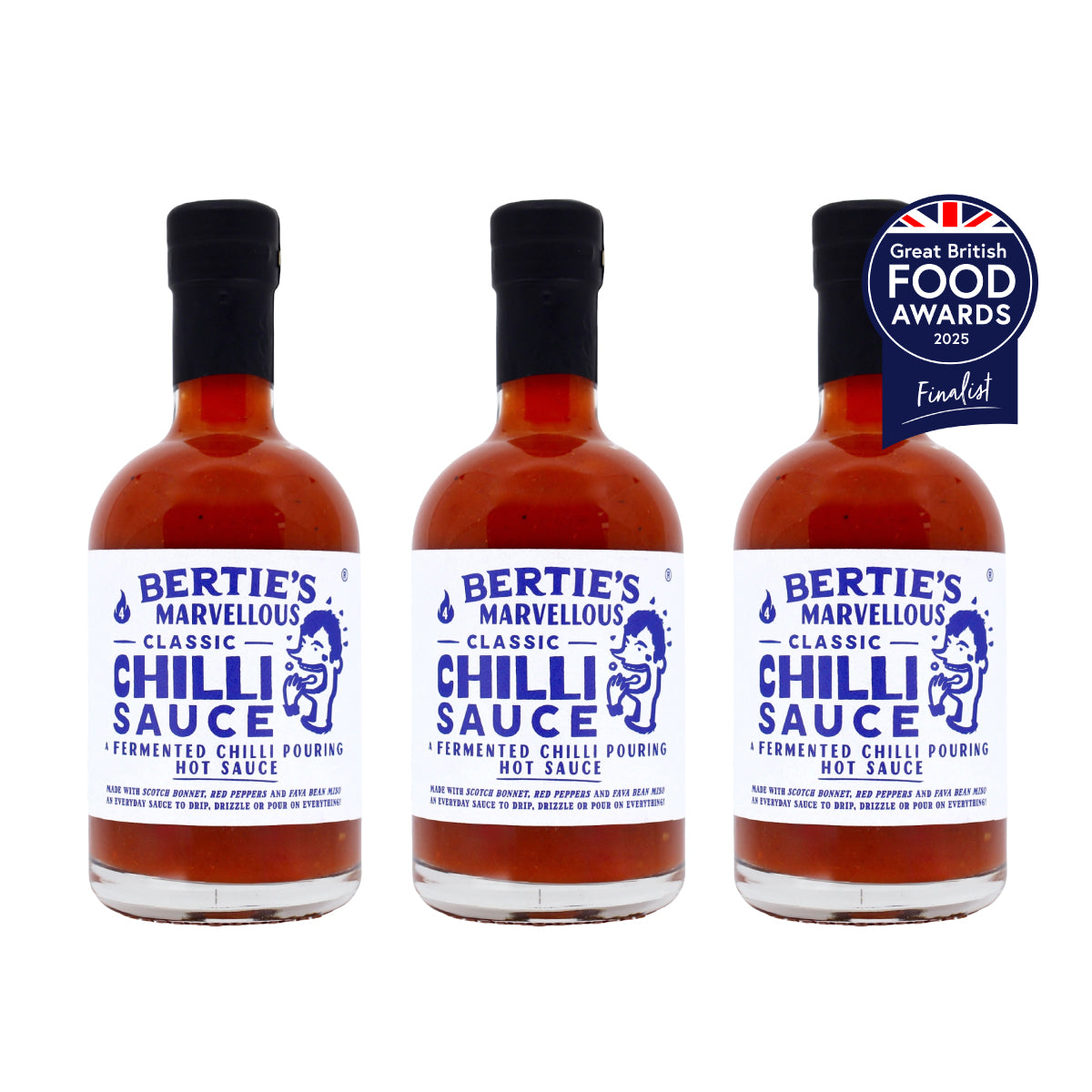Classic Fermented Chilli Sauce 3 Pack