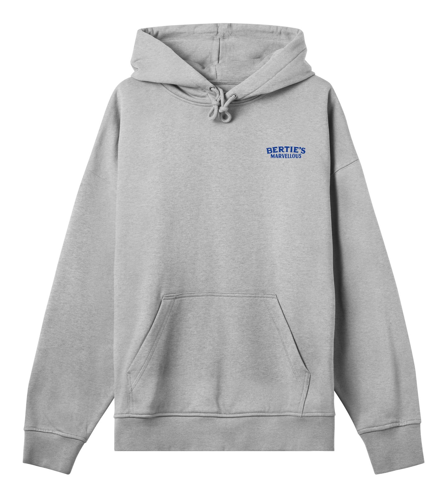Bertie's Marvellous Mens Boxy Hoodie