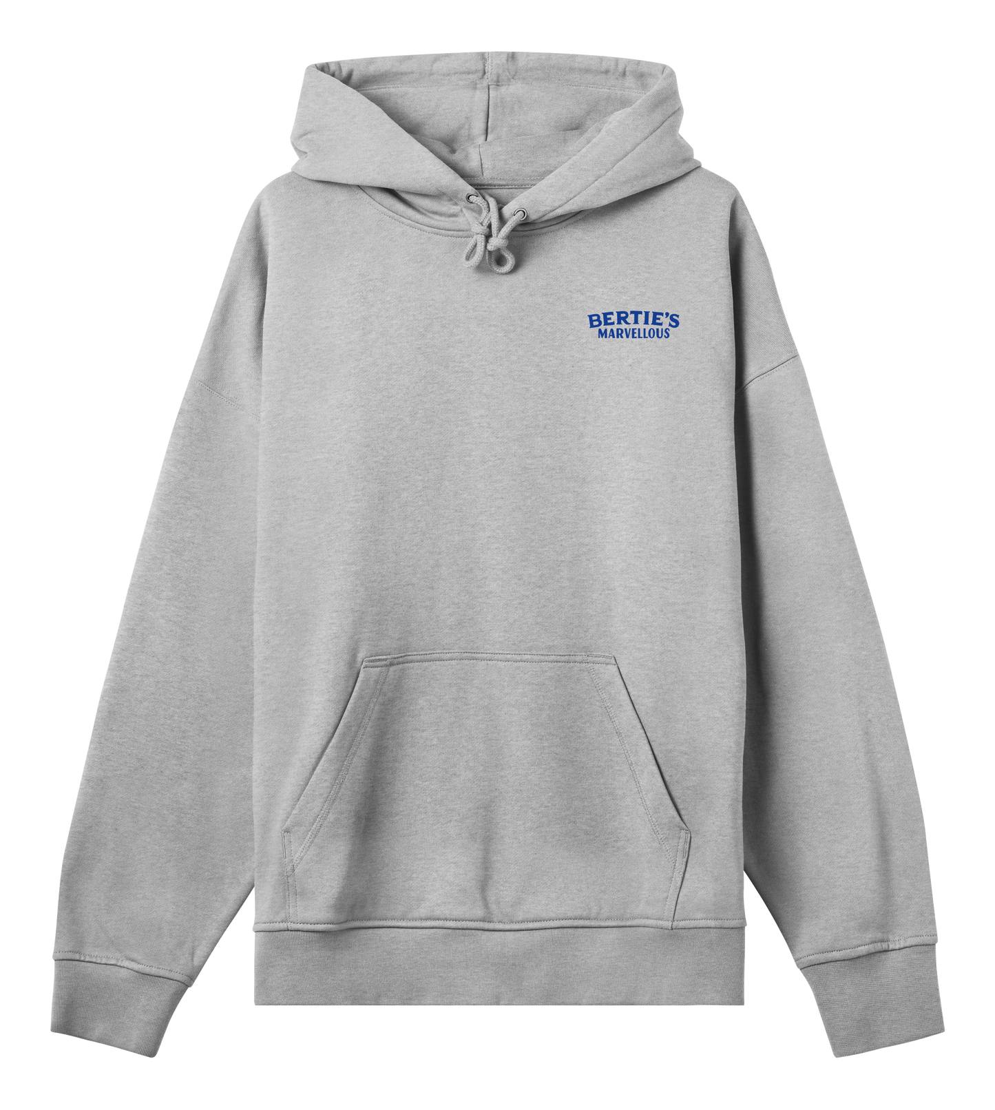 Bertie's Marvellous 'I'm A Real Bertie' Boxy Mens Hoodie