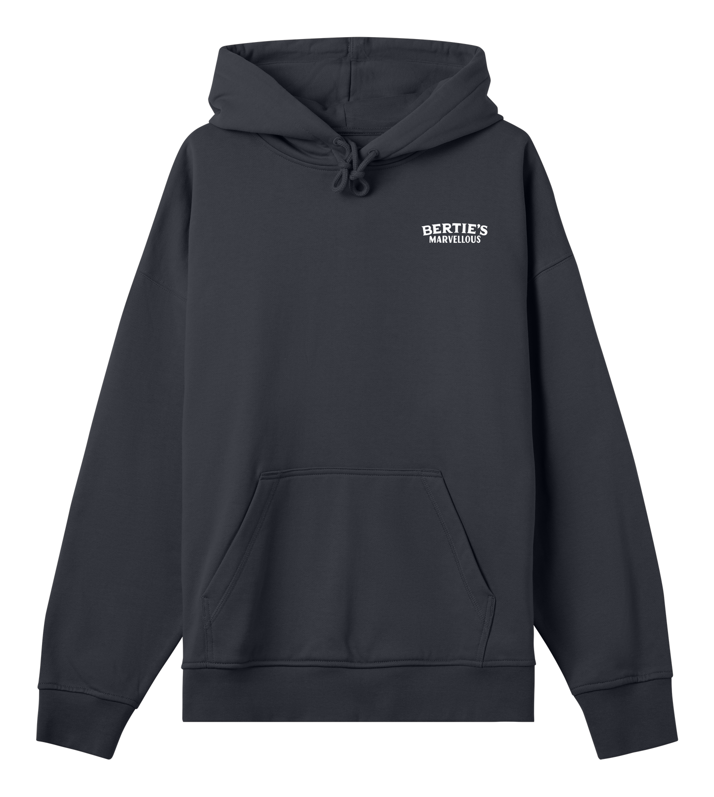Bertie's Marvellous 'I'm A Real Bertie' Boxy Mens Hoodie