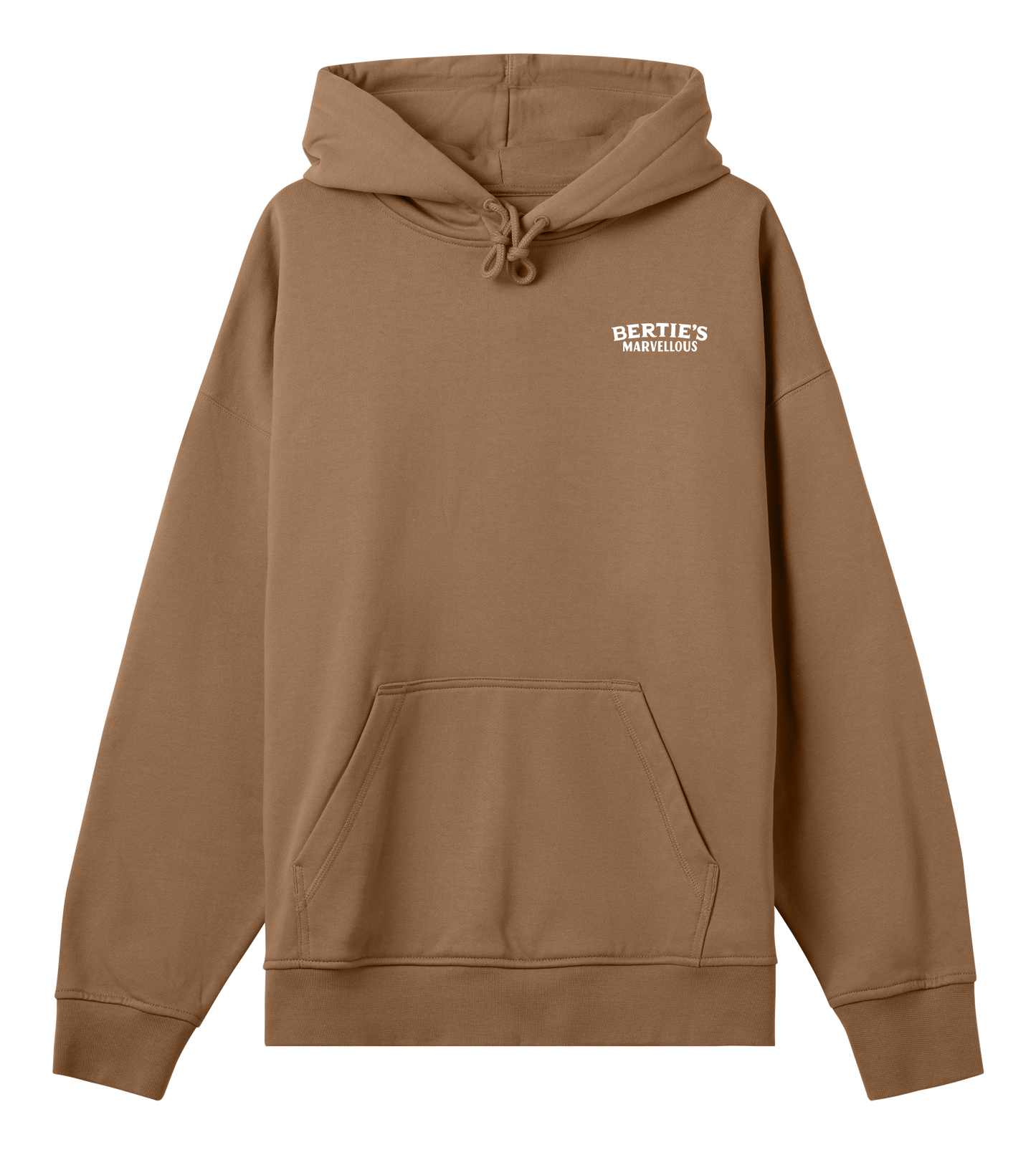 Bertie's Marvellous 'I'm A Real Bertie' Boxy Mens Hoodie