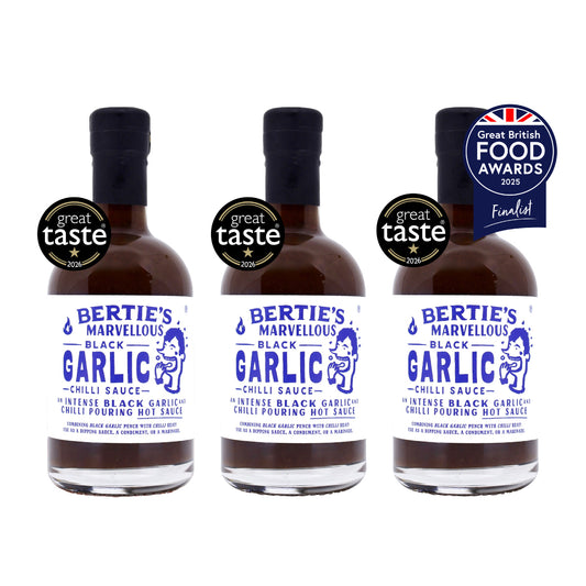 Black Garlic Chilli Sauce 3 Pack