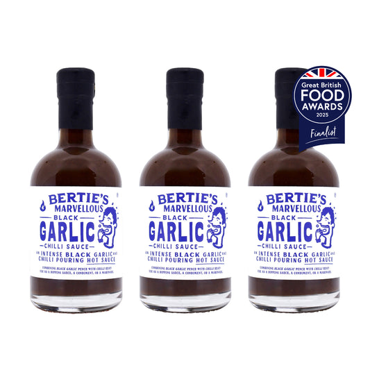 Black Garlic Chilli Sauce 3 Pack