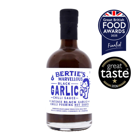 Bertie's Marvellous Black Garlic Chilli Sauce