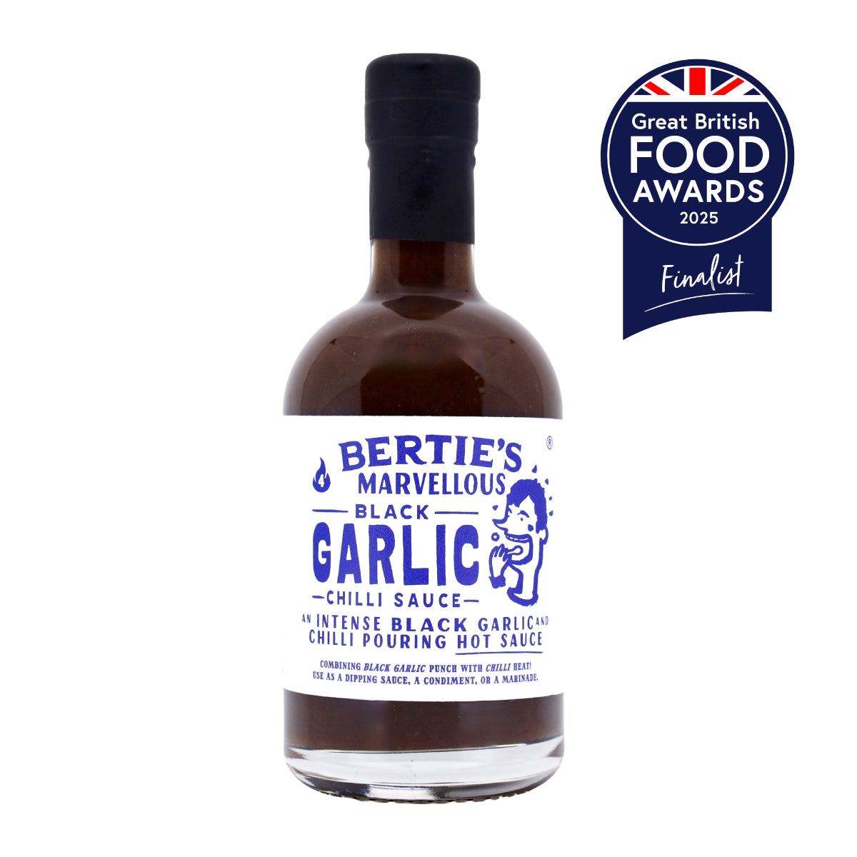 Bertie's Marvellous Black Garlic Chilli Sauce